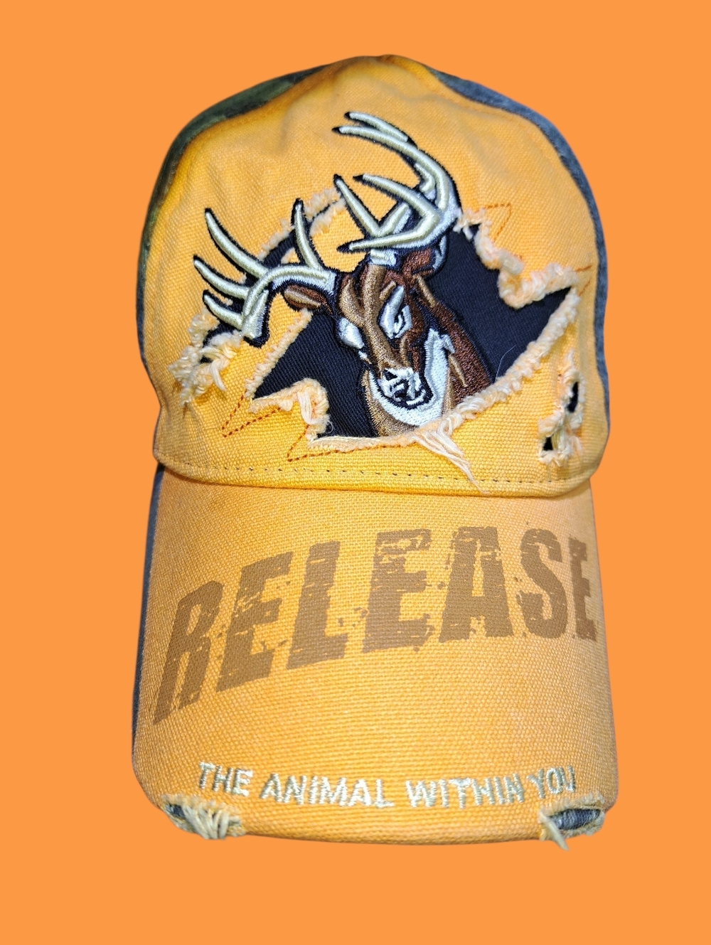 "NEW" Mens Distressed CAP